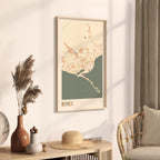homer, alabama map poster - image 2