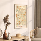 coral springs, florida map poster - image 2