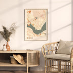 benicia, california map poster - image 3