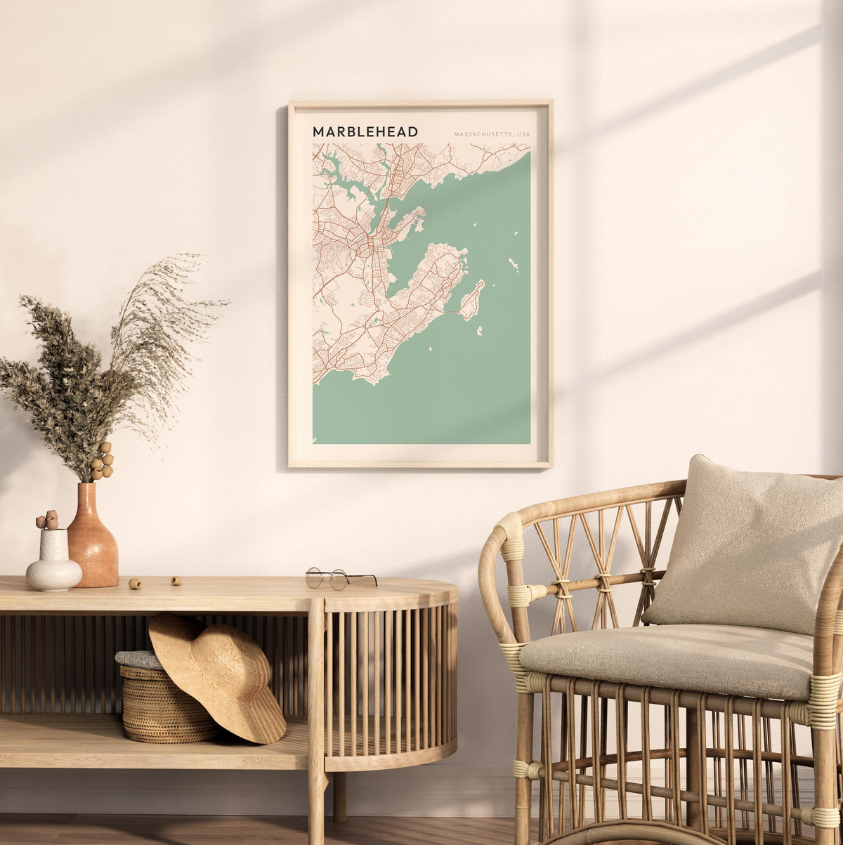 marblehead, massachusetts map poster - image 3