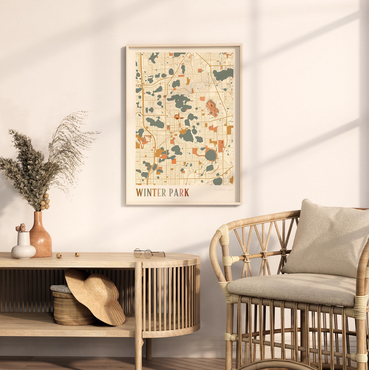 winter park, florida map poster - image 3