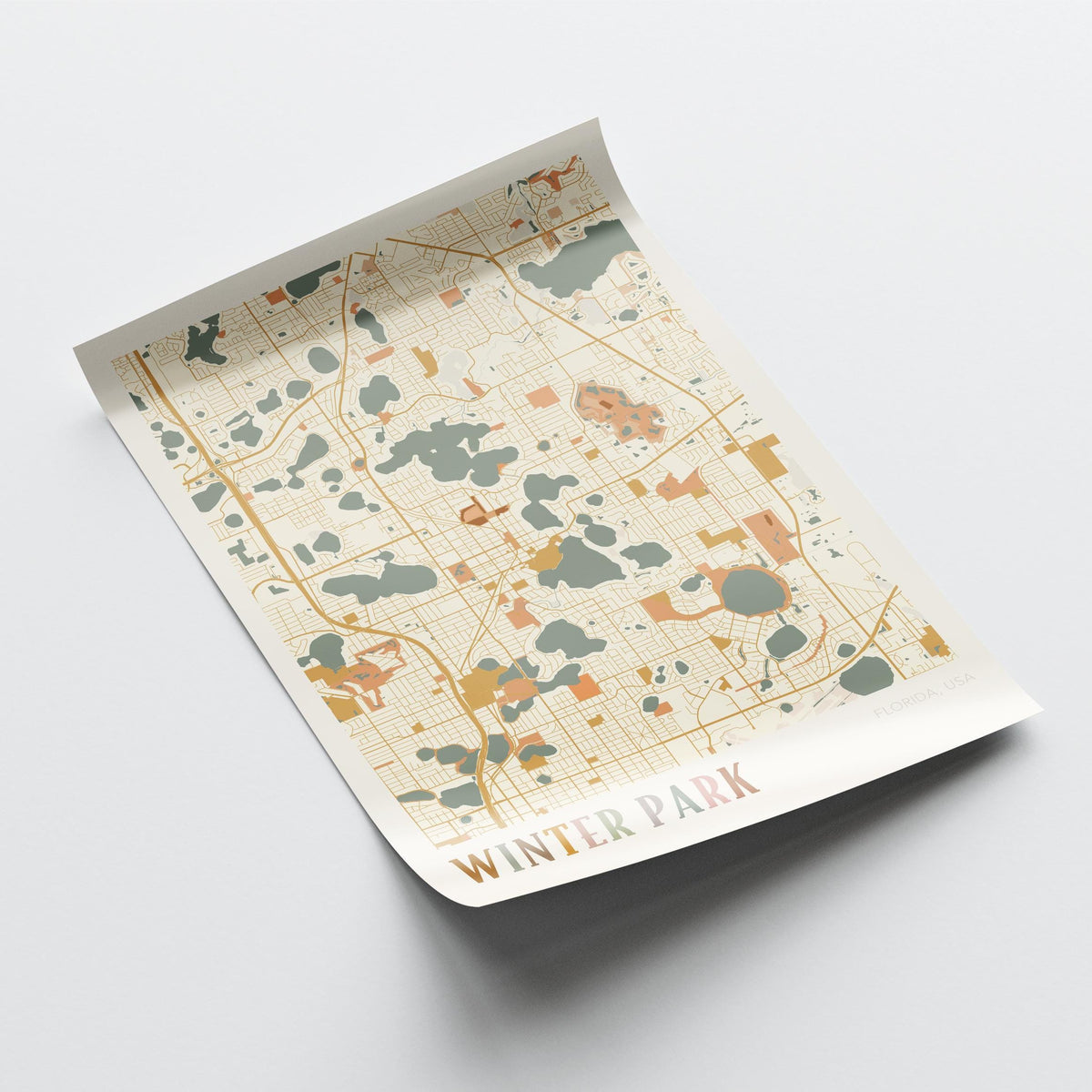 winter park, florida map poster - image 4