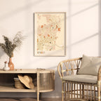 sparks, nevada map poster - image 3