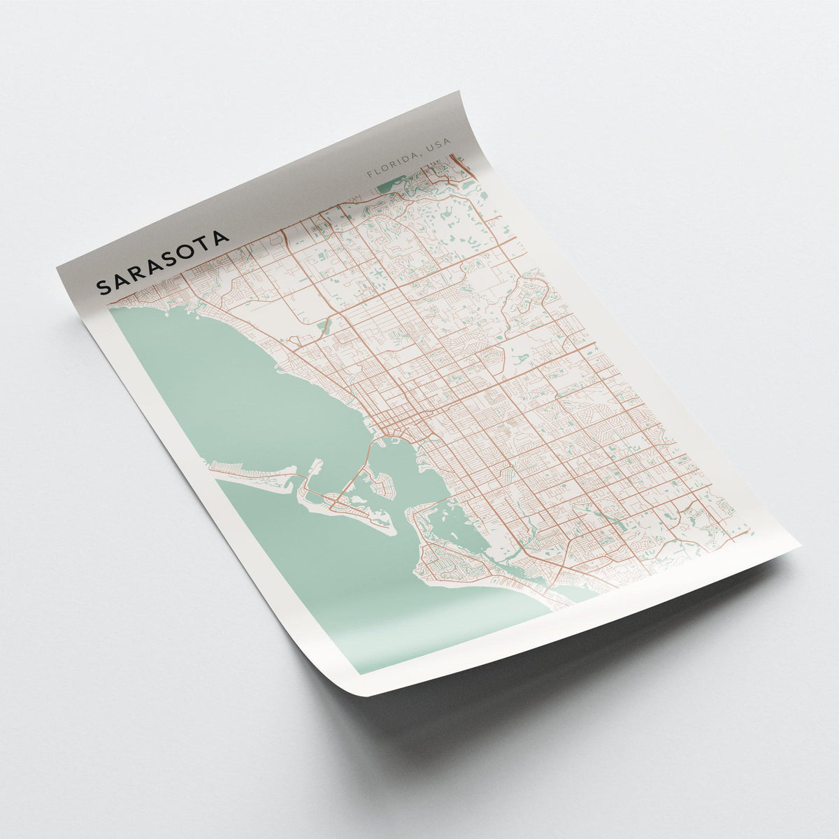 sarasota, florida map poster - image 4