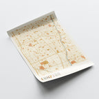 compton, california map poster - image 4
