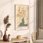 new haven, connecticut map poster - image 2