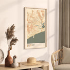 gulfport, mississippi map poster - image 2
