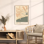 gulfport, mississippi map poster - image 3