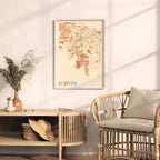 la quinta, california map poster - image 3