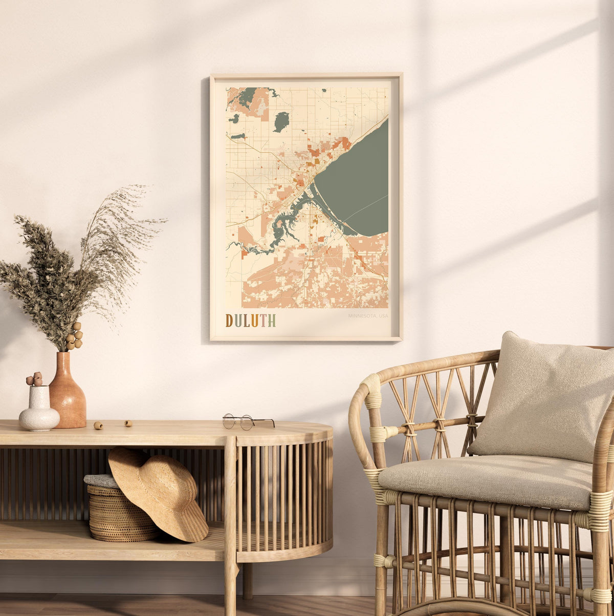 duluth, minnesota map poster - image 3