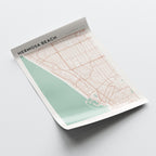 hermosa beach, california map poster - image 4