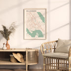 williamsburg, virginia map poster - image 3