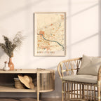 north little rock, arkansas map poster - image 3