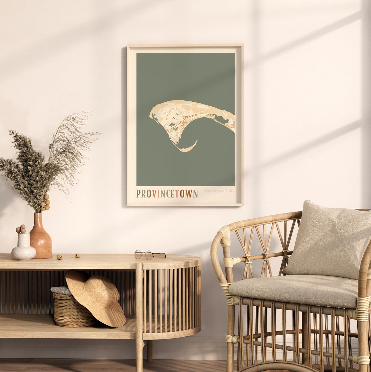 provincetown, massachusetts map poster - image 3