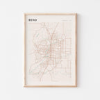 bend, oregon map poster - image 1