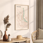 richland, washington map poster - image 2