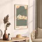 destin, florida map poster - image 2