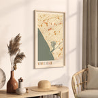 venice beach, california map poster - image 2