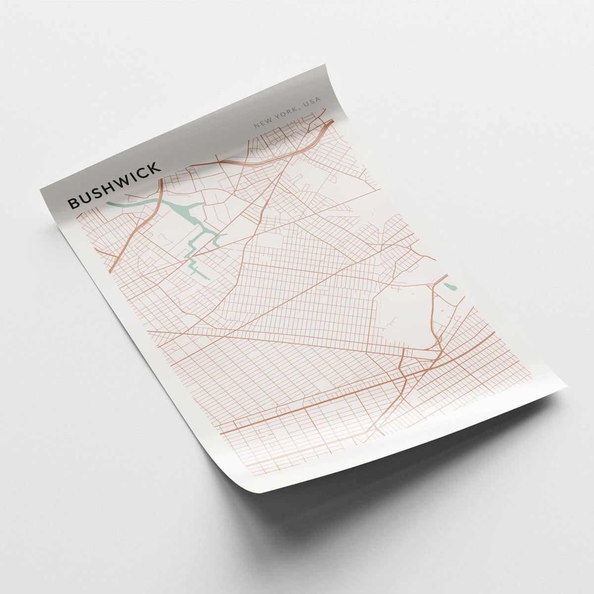 bushwick, new york map poster - image 4