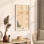 laguna niguel, california map poster - image 2