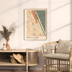 ormond beach, florida map poster - image 3
