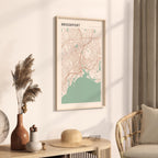 bridgeport, connecticut map poster - image 2