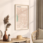 torrance, california map poster - image 2