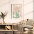 tampa, florida map poster - image 3
