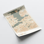 tampere finland map poster - image 4