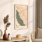 zadar croatia map poster - image 2