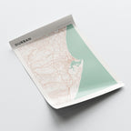 durban, south africa map poster - image 4