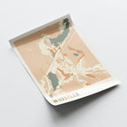 whistler, british columbia map poster - image 3