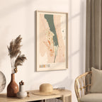 akureyri iceland map poster - image 2