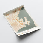 wellington, new zealand map poster - image 4