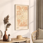 lucca italy map poster - image 2