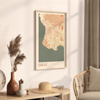 cascais portugal map poster - image 2