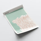 beirut, lebanon map poster - image 4