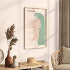 maracaibo, venezuela map poster - image 2