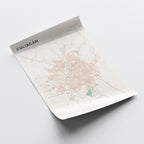 culiacan, mexico map poster - image 4