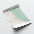 gold coast, australia map poster - image 3