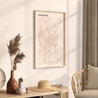 nuremberg germany map poster - image 2