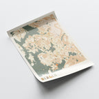bergen norway map poster - image 4