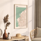 naha, japan map poster - image 2