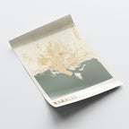karachi, pakistan map poster - image 4