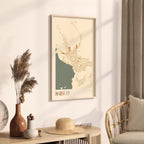 maracay, venezuela map poster - image 2