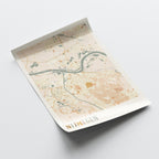 nijmegen netherlands map poster - image 4