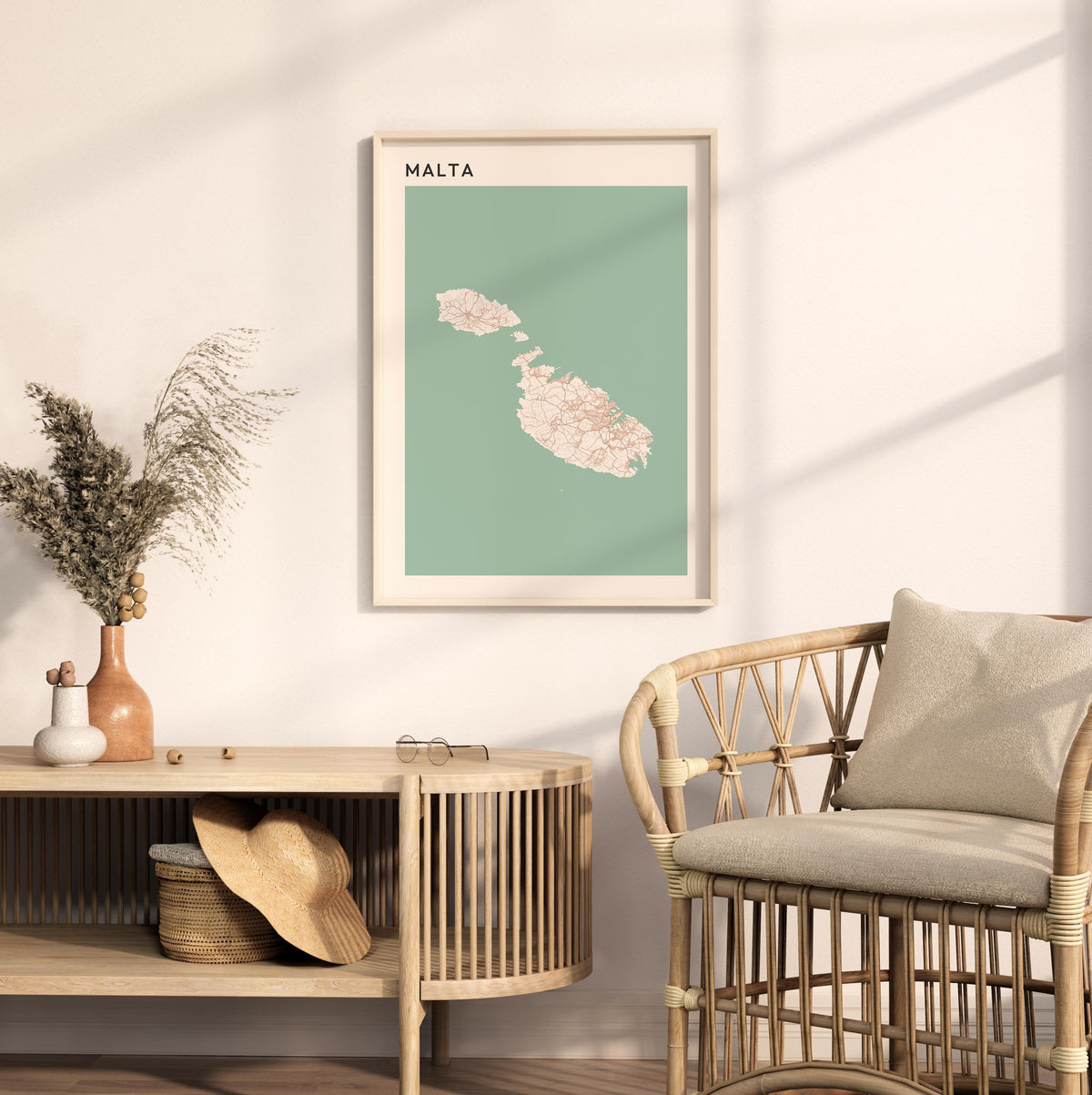  malta map poster - image 3