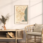 valencia spain map poster - image 3