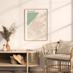 the hague netherlands map poster - image 3