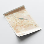 tbilisi, georgia map poster - image 4
